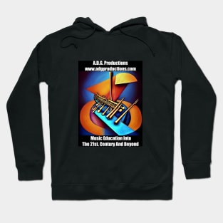 Abstract Image Of A Flute Hoodie